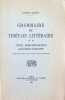 Grammaire du Tib&eacute;tan Litt&eacute;raire Index Morphologique. Jacques Bacot