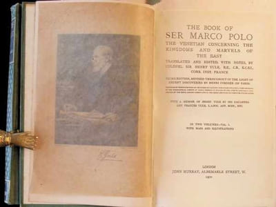 The Book or Ser Marco Polo The Venetian concerning the Kingdoms and Marvels of the East 3 Volumes