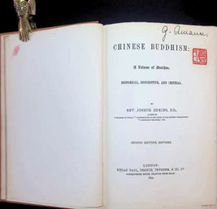 Chinese Buddhism : a volume of Sketches, Historical, descriptive and critical