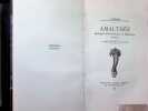 Amalth&eacute;e M&eacute;langes d'Arch&eacute;ologie et d'Histoire 3 volumes. S. Reinach
