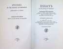 Essays on the history of religions. Raffaele Pettazzoni