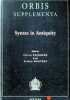 Syntax in Antiquity. Alfons Wouters Pierre Swiggers