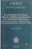 La description du français entre la tradition grammaticale et la modernité linguistique - étude historiographique et épistémologique de la grammaire ...