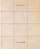 Donald Judd furniture - retrospective. Donald Judd