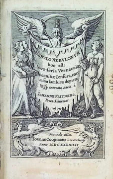Nebulo nebulonum hoc est: Loco-seria vernaculae nequitiae censura, carmine iambico depicta tipisque exornata aeneis. Murner Thomas, translator: ...
