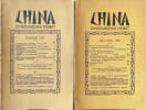 China Een driemaandelijks tijdschrift Jaargang 1927 - 4 nummers. collectief