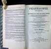 Pharmacop&eacute;e Universelle ou conspectus des pharmacop&eacute;es 2 volumes. A. -J. -L. Jourdan