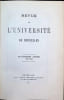 Revue de l'Universit&eacute; de Bruxelles Quatri&egrave;me ann&eacute;e 1898 - 1899. Collective