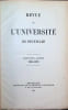 Revue de l'Universit&eacute; de Bruxelles Septi&egrave;me ann&eacute;e 1901 - 1902. Collective