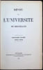 Revue de l'Universit&eacute; de Bruxelles Huiti&egrave;me ann&eacute;e 1902 - 1903. Collective