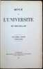 Revue de l'Universit&eacute; de Bruxelles  Huiti&egrave;me ann&eacute;e 1902 - 1903. Collective