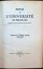 Revue de l'Université de Bruxelles  Trente et unième année 1925-1926. Collective
