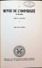 Revue de l'Universit&eacute; de Bruxelles Tome VI ( 1953-1954 ) + Tome VII ( 1954 - 1955 ). Collective