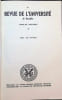 Revue de l'Universit&eacute; de Bruxelles Tome VI ( 1953-1954 ) + Tome VII ( 1954 - 1955 ). Collective