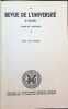 Revue de l'Université de Bruxelles  Tome VI ( 1953-1954 ) + Tome VII ( 1954 - 1955 ). Collective