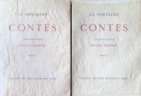 Contes 2 tomes. La Fontaine