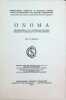 Onoma  Bibliographical and Information Bulletin / Bulletin d'Information et de Bibliographie  Vol. X ( 1962/63), 2. Collectif