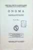 Onoma  Bibliographical and Information Bulletin / Bulletin d'Information et de Bibliographie  Vol. XV ( 1970), 1. Collectif