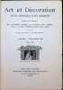Art et Décoration  Revue Mensuelle d'Art Moderne  Juillet- Décembre 1900  Tome VIII. Collectif