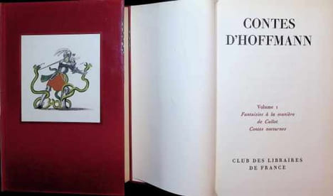 Contes d'Hoffmann 4 volumes. E. T. A. Hoffmann