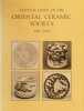 Transactions of the Oriental Ceramic Society  45  1980 - 1981   . Collectif