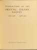 Transactions of the Oriental Ceramic Society   41  1975 - 1976    1976 - 1977   . Collectif