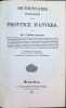 Dictionnaire Géographique de la Province d'Anvers. Ph. vander Maelen