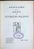 Annuaire de la Société liégeoise de Littérature Wallonne  N° 23. Collectif