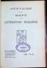 Annuaire de la Société liégeoise de Littérature Wallonne  N° 24. Collectif