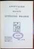 Annuaire de la Société liégeoise de Littérature Wallonne  N° 25. Collectif