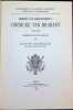 Cornicke van Brabant ( 1414 ) uitgegeven op last der Academie . Hennen van Merchtenen's 