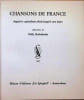 Chansons de France depuis le quinzi&egrave;me si&egrave;cle jusqu'a nos jours. Nelly Bodenheim