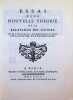 Essai d'une Nouvelle Theorie de la R&eacute;sistance des Fluides. M. d'Alembert
