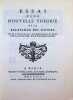 Essai d'une Nouvelle Theorie de la Résistance des Fluides. M. d'Alembert