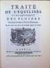 Trait&eacute; de l'Equilibre et du mouvement des Fluides. M. d'Alembert