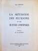 La M&eacute;thode des Fluxions et des Suites Infinies. Isaac Newton traduit par M. de Buffon