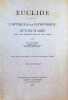 Euclide. L'Optique et la Catoptrique. Paul Ver Eecke