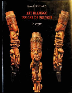 Art Bakongo insigne de pouvoir le sceptre. Raoul Lehuard