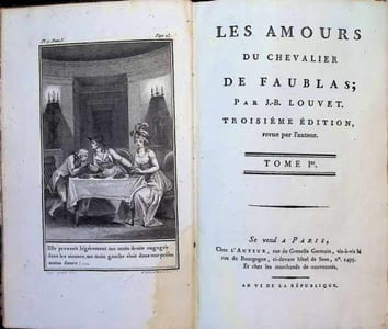 Les Amours du Chevalier de Faublas (4 Tomes - Complet)