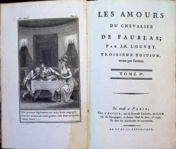 Les Amours du Chevalier de Faublas (4 Tomes - Complet)