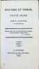 Phatime et Zoro&euml; , conte Arabe  (4 tomes complet). M. Alciator de Marseille