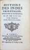 Histoire des indes orientales, anciennes et modernes ( 3 volumes complet). Mr. Abb&eacute; Guyon