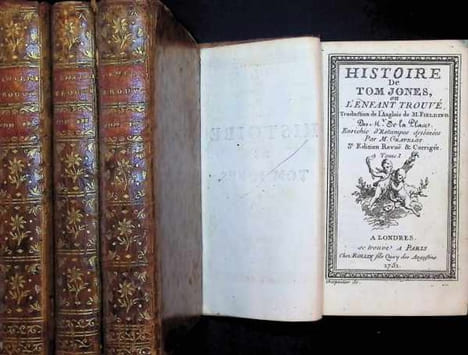 Histoire de Tom Jones ou l'enfant trouvé 4 Volumes. M. De la Place