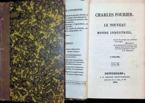 Le nouveau Monde Industriel et Sociétaire ou les séries passionnées 2 volumes. Charles Fourier