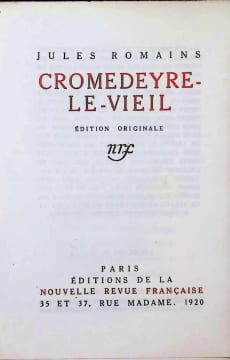 Cromedeyre-Le-Vieil. Jules Romains