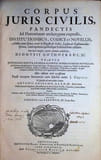 Corpus juris civilis, pandectis A.... Dionysii Gothofredi , Justinien, L&eacute;on,...