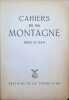Cahiers de ma Montagne. Henri De Man