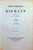 Oeuvres Math&eacute;matiques de Riemann traduites par. L. Laugel