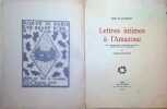 Lettres intimes &agrave; l'Amazone.  Avec cinquante-deux lithographies originales et deux bois dont un en frontispice par Andr&eacute; Rouveyre. Remy de Gourmont