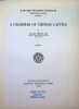 A Grammar of Chinese Lattice. complete 2 volumes. Daniel Sheets Dye